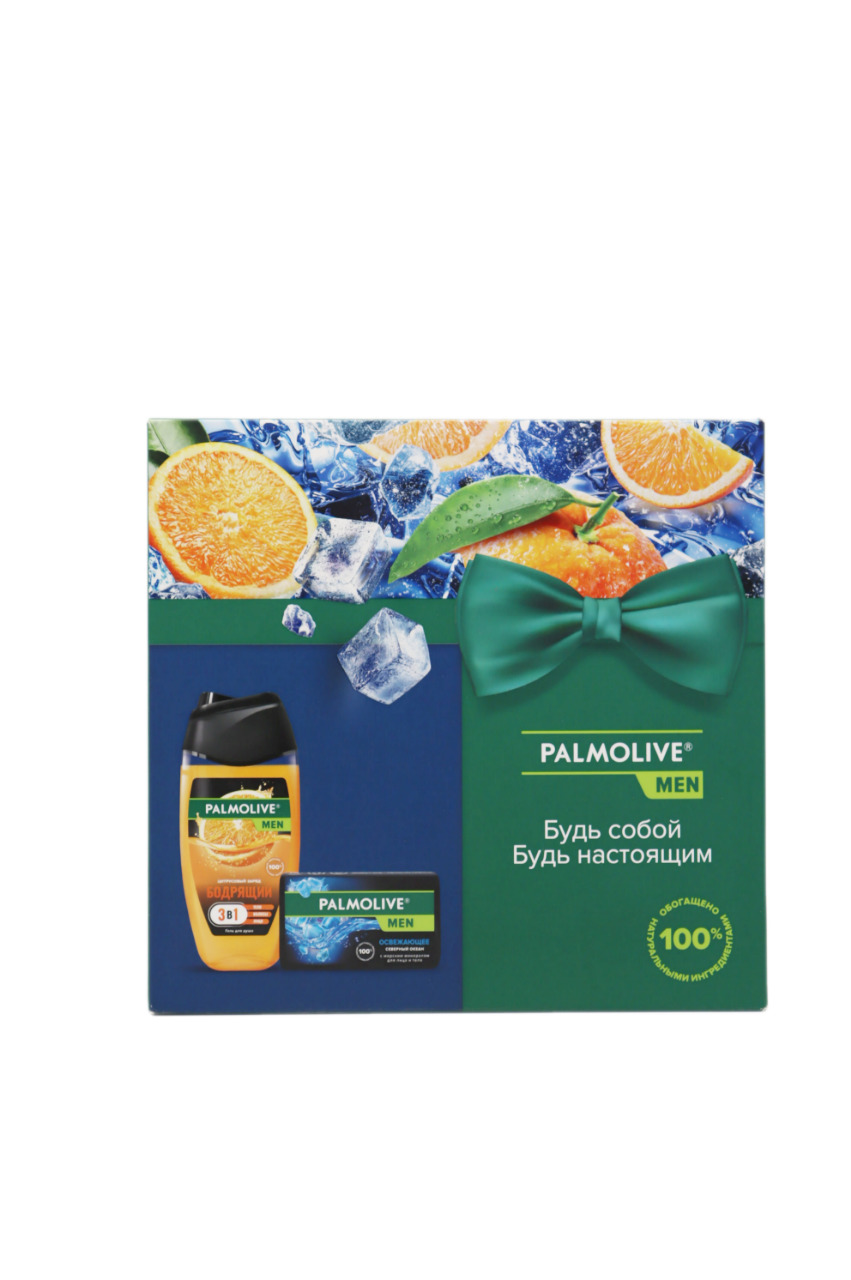 НП PALMOLIVE MEN ЦИТРУС ЗАРЯД И СЕВ ОКЕАН ГЕЛЬ Д/Д 250МЛ+МЫЛО 90ГР