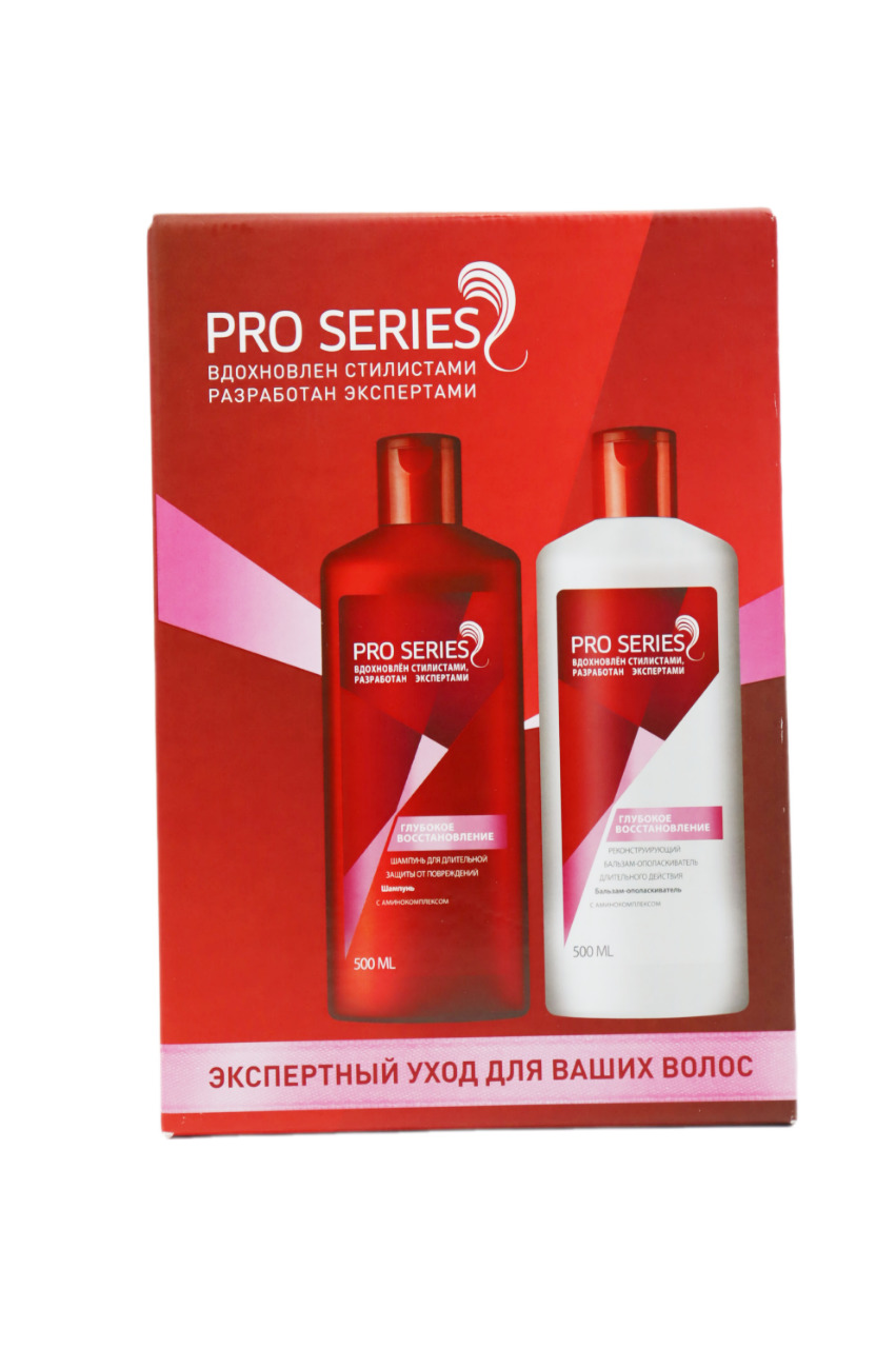 ПН PRO SERIES ШАМП Д/ДЛИТ ЗАЩ 500МЛ+БАЛЬЗАМ-ОПОЛАСК РЕКОНСТ