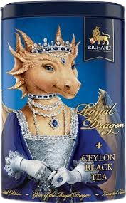 ЧАЙ RICHARD YEAR OF THE ROYAL DRAGON ЧЁРН ЛИСТ КРУП 40ГР Ж/Б
