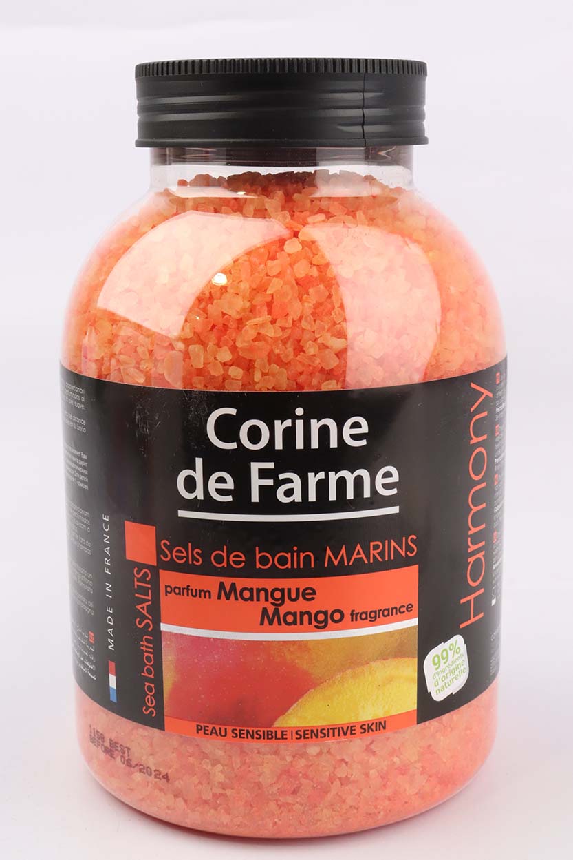 СОЛИ МОРСКИЕ CORINE DE FARMEДЛЯ ВАНН МАНГО ГАРМОНИЯ 1,3КГ