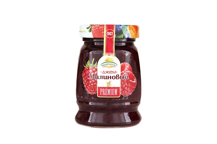 ДЖЕМ ДОМАШНИЙ ЭКОПРОДУКТ МАЛИН ПРЕМИУМ СТ/Б ТВИСТ 370ГР