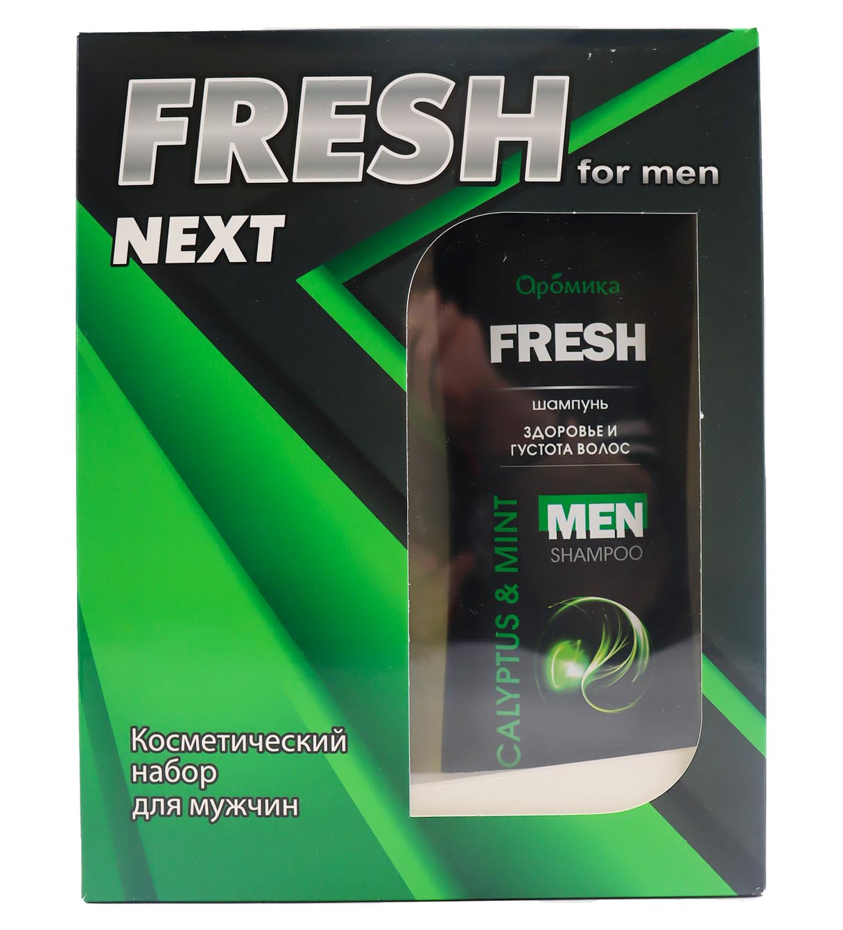 НАБОР ПОДАР FRESH NEXT ШАМПУНЬ 300МЛ+ГЕЛЬ Д/ДУШ Д/МУЖ 300МЛ