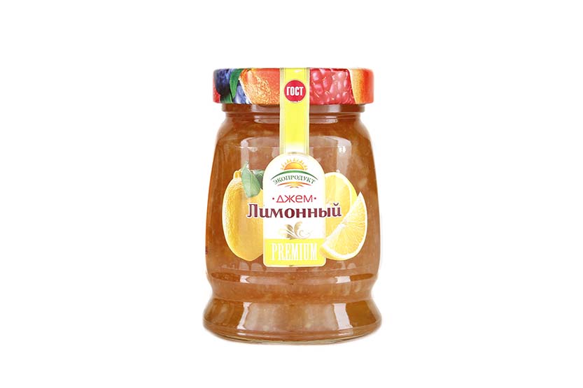 ДЖЕМ ДОМАШНИЙ ЭКОПРОДУКТ ЛИМОН ПРЕМИУМ СТ/Б ТВИСТ 370ГР
