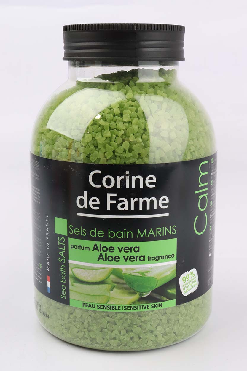 СОЛИ МОРСКИЕ CORINE DE FARME Д/ВАНН АЛОЕ ВЕРА 1,3КГ