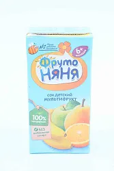 СОК ФРУТО НЯНЯ МУЛЬТИФРУКТ 200МЛ