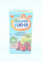 СОК ФРУТО НЯНЯ ЯБЛ/ВИШНЯ ОСВЕТЛ 200МЛ