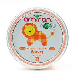 ЙОГУРТ АМИРАН IMMUNIVIT 2,8% 180ГР
