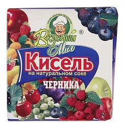КИСЕЛЬ ВКУСНЫЙ МИГ ЧЕРНИКА 180ГР