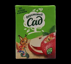 НЕКТАР ФРУКТОВЫЙ САД ЯБЛОЧНЫЙ ОСВЕТЛЁННЫЙ ДЛЯ Д.П. 0,2Л