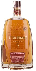 КОНЬЯК СТАРЕЙШИНА 5 ЛЕТ 40% 0,5Л