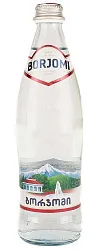 ВОДА МИНЕРАЛЬНАЯ БОРЖОМИ ГАЗ 0,5Л СТ/Б