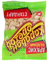 АРАХИС ЖАРЕНЫЙ СОЛЕНЫЙ СТАНДАРТ 40Г
