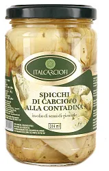 АРТИШОК ЧЕТВЕРТИН ITALCARCIOFI ПО КРЕСТ/МАСЛЕ/СО СПЕЦ 314ГР
