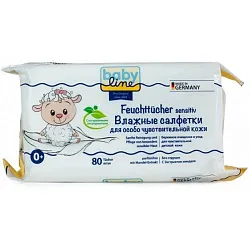 BABY LINE ВЛАЖ САЛФ ДЛЯ ОСОБО ЧУВСТ̆ КОЖИ ПО 80 ШТ В УПАК