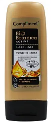 БАЛЬЗАМ COMPLIMENT 7 РЕДКИХ МАСЕЛ Д/ПОВРЕЖД/СЕКУЩ/ВОЛОС 200МЛ