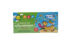 ЧАЙ АЛТЭЯ ТРАВЯНОЙ РИКИ ТИКИ ВИТАМИННЫЙ 25 ПАКЕТОВ ПО 1,5Г