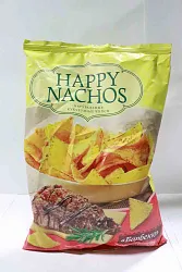 ЧИПСЫ КУКУРУЗНЫЕ HAPPY NACHOS СО ВКУСОМ БАРБЕКЮ 150ГР