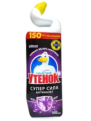 ЧИСТЯЩЕЕ СРЕДСТВО Д/УНИТАЗА ТУАЛЕТНЫЙ УТЕНОК АНТИНАЛЕТ 900МЛ