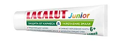 ДЕТСКАЯ ЗУБНАЯ ПАСТА LACALUT JUNIOR 6+ ЛЕТ 65ГР