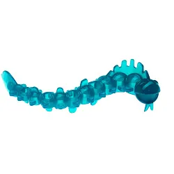 ИГРУШКА Д/СОБАК SNACKY WORM СОРОКОНОЖКА/ГОЛУБ 22Х8СМ 113418