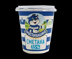 СМЕТАНА ПРОСТОКВАШИНО 300 ГР 15%