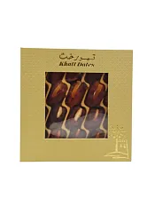 ФИНИКИ KHATT DATES С НАЧИНКОЙ ИЗ МИНДАЛЯ КЕШЬЮ ЦУКАТЫ 250ГР