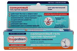 ГЕЛЬ Д/ЛИЦА STOPPROBLEM Д/ЧУВСТВ КОЖИ ПРОТИВ ПРЫЩЕЙ 15МЛ