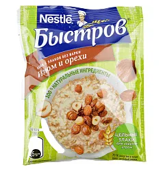 КАША БЫСТРОВ 5 ЗЛАКОВ ИЗЮМ ОРЕХ 17Х40ГР