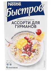 КАША БЫСТРОВ АССОРТИ ДЛЯ ГУРМАНОВ 228ГР