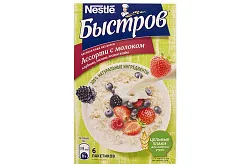 КАША БЫСТРОВ ОВСЯНАЯ АСС СО СЛИВКАМИ 240ГР