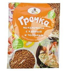 КАША ГРЕЧНЕВАЯ ЭСТЕТИКА ВКУСА ПО-КУПЕЧЕСКИ С КУР/ЧЕСНОК 40ГР