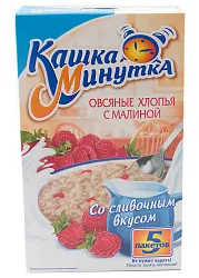 КАША МИНУТКА МАЛИНА/СЛИВКИ 215ГР