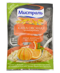 КАША МИСТРАЛЬ ОВСЯНАЯ ЗАРЯД ЭНЕРГИИ 40ГР