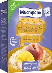 КАША МИСТРАЛЬ В КОРОБКЕ МАНГО - ПЕРСИК 240ГР