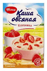 КАША УВЕЛКА ОВСЯНАЯ Б/П С КЛУБНИКОЙ 5*40ГР
