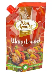 КЕТЧУП BON APPETIT ШАШЛЫЧНЫЙ 190ГР