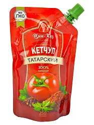 КЕТЧУП ЦИН КАЗ ТАТАРСКИЙ 250ГР