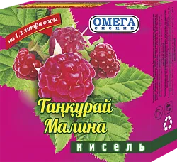 КИСЕЛЬ МАЛИНА ОМЕГА 170ГР