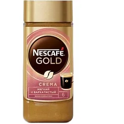 КОФЕ NESCAFE GOLD CREMA JAR 85ГР