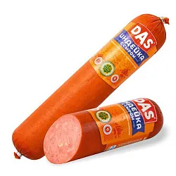КОЛБАСА DAN FOOD ИНДЕЙКА С СЫРОМ П/К 600ГР