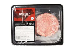 КОТЛЕТА KAZBEEF Д/БУРГЕРА ИЗ МРАМОРНОЙ ГОВЯДИНЫ ОХЛ 0,26КГ