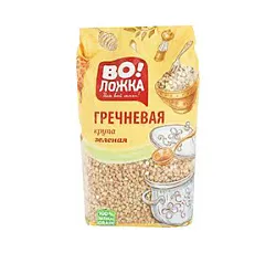 КРУПА ВОЛОЖКА ГРЕЧНЕВАЯ ЗЕЛЕНАЯ 800ГР