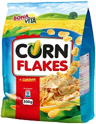 КУКУРУЗНЫЕ ХЛОПЬЯ BONA VITA CORN FLAKES 300ГР