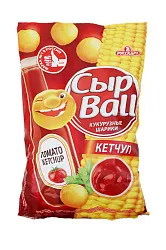 КУКУРУЗНЫЕ СНЕКИ СЫРBALL СО ВКУСОМ КЕТЧУП 140Г