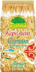 ЛАПША КЭММИ КЕРЕМЕТ Д/СУПА 400ГР