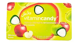 ЛЕДЕНЦЫ JAKE MULTIVITAMIN B C E ВКУС ЯБЛ