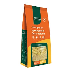МАКАРОННЫЕ ИЗДЕЛИЯ ДИЕТИКА КУКУРУЗ И РИС МУКА ТРУБОЧКА 300ГР