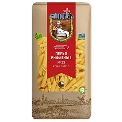 МАКАРОНЫ АМЕРИЯ ПЕРЬЯ РИФЛЕНЫЕ №023 400ГР