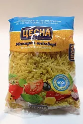 МАКАРОНЫ ЦЕСНА СПИРАЛЬ №6,8ММ 400ГР