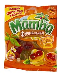 МАРМЕЛАД ЖЕВАТ МАМБА СОЧНЫЙ ЦЕНТР 14X70ГР